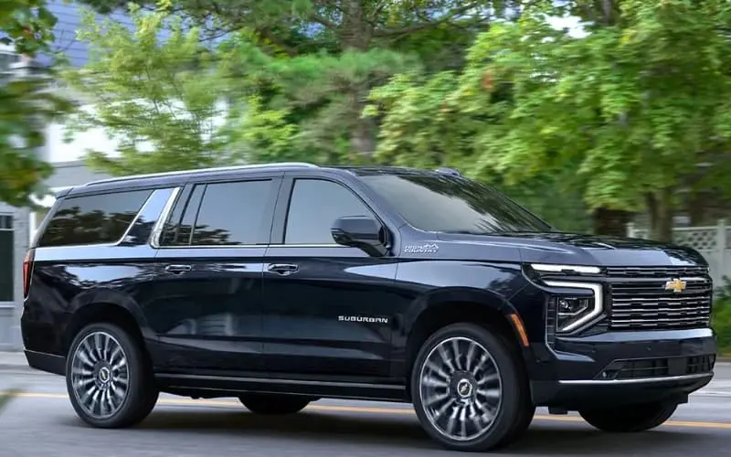 Black-Cadillac-Escalade-Luxury-SUV-accommodates-6-passengers-and-6-bags